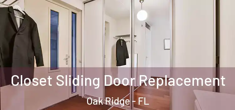 Closet Sliding Door Replacement Oak Ridge - FL