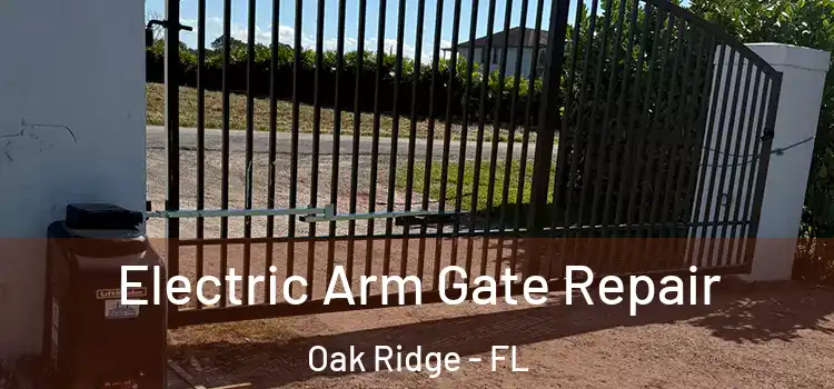  Electric Arm Gate Repair Oak Ridge - FL