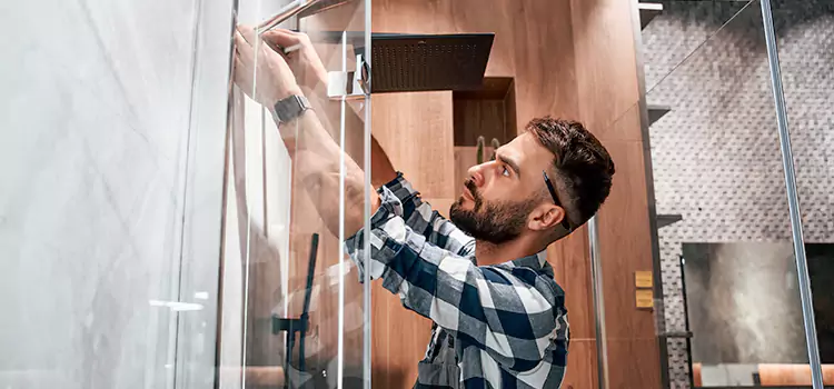 Replace Shower Doors with Frameless Oak Ridge