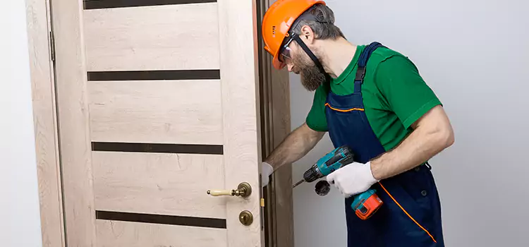 Replace Internal Door Handle with Lock Oak Ridge