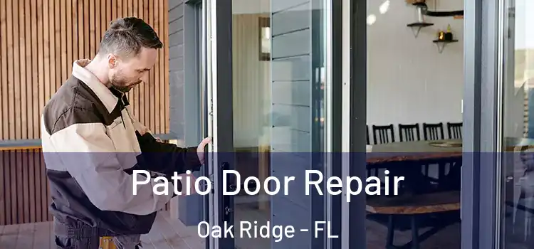 Patio Door Repair Oak Ridge - FL